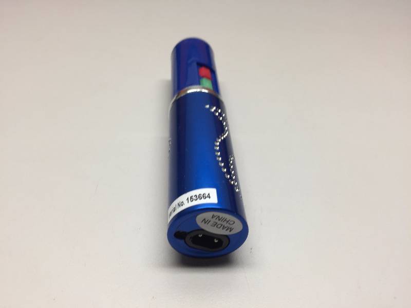 LIPSTICK RECHARGEABLE STUN GUN WITH LED LIGHT