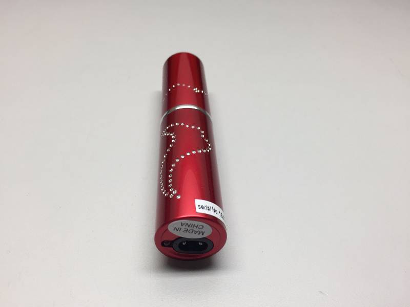 LIPSTICK RECHARGEABLE STUN GUN WITH LED LIGHT