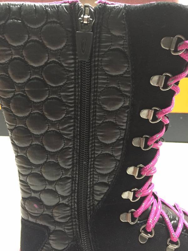 DR. SCHOLLS RADLEY BLACK LACE UP BOOTS SIZE 6