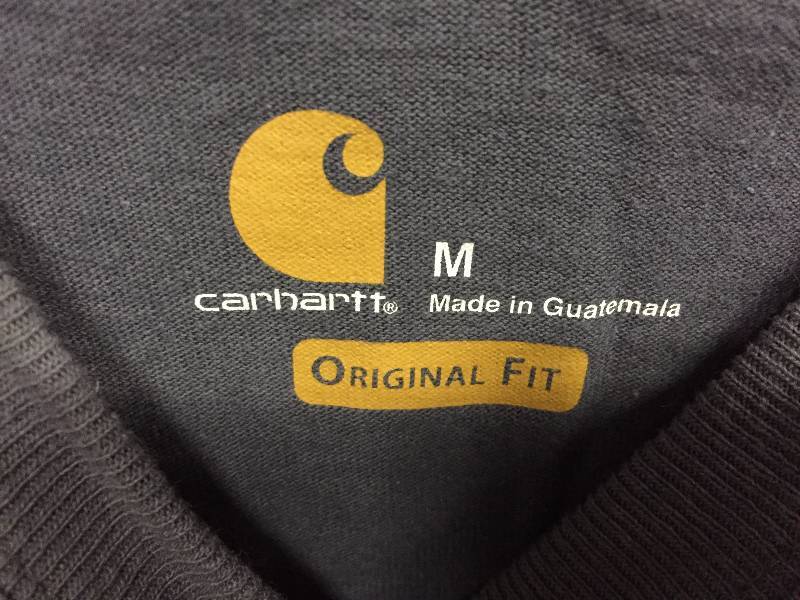 CARHARTT TSHIRT SIZE M DISCOLORED