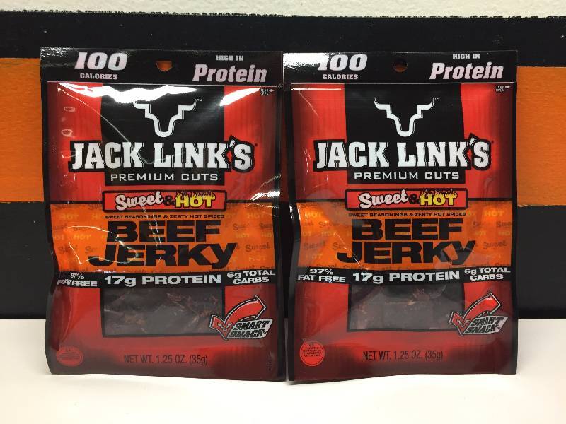 JACK LINKS SWEET N HOT BEEF JERKY