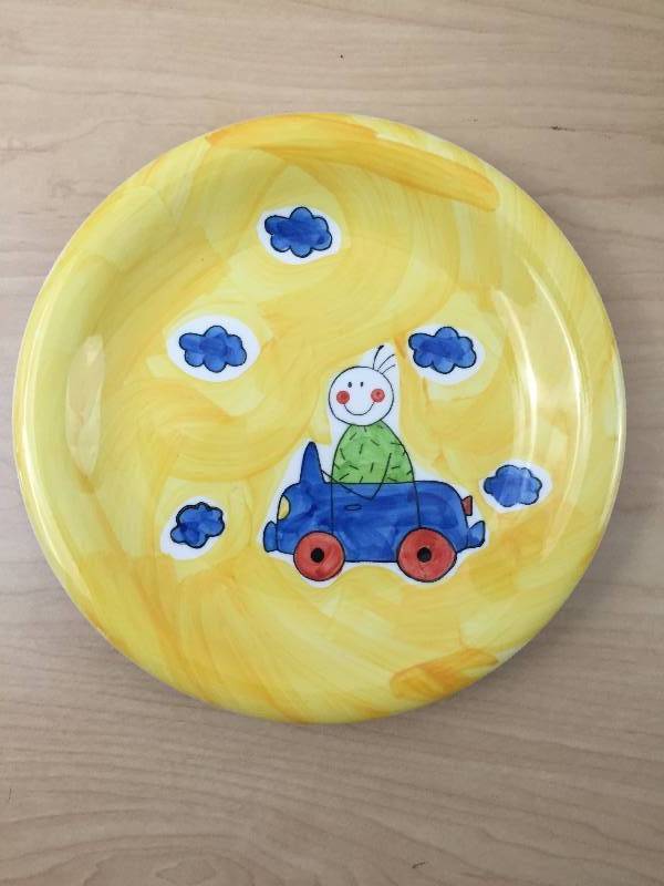 Design by Nila Happy Times Childrens Kids BreakfastSnack Set - Excellent Condition