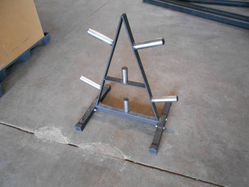 lot 40 image: Weight plate stand