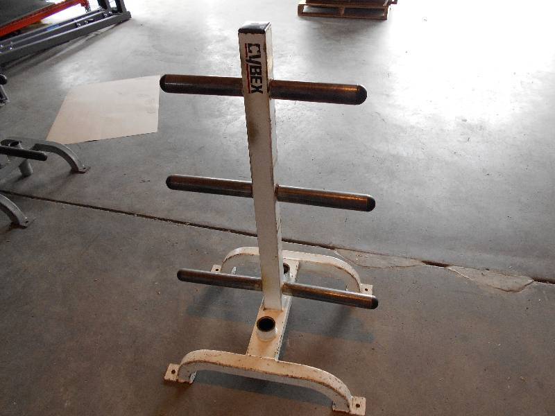 lot 41 image: Weight plate stand