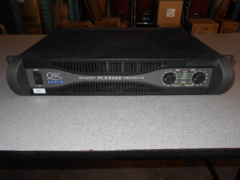 lot 47 image: QSC Amplifier