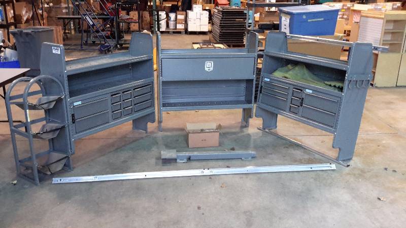 lot 76 image: Cargo Van Storage Modules