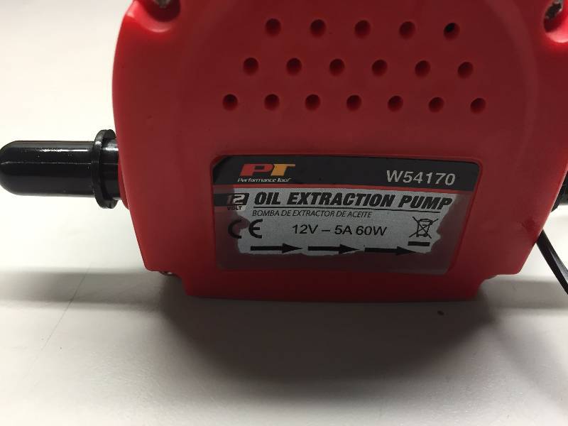 PT OIL EXTRACTION PUMP 12V