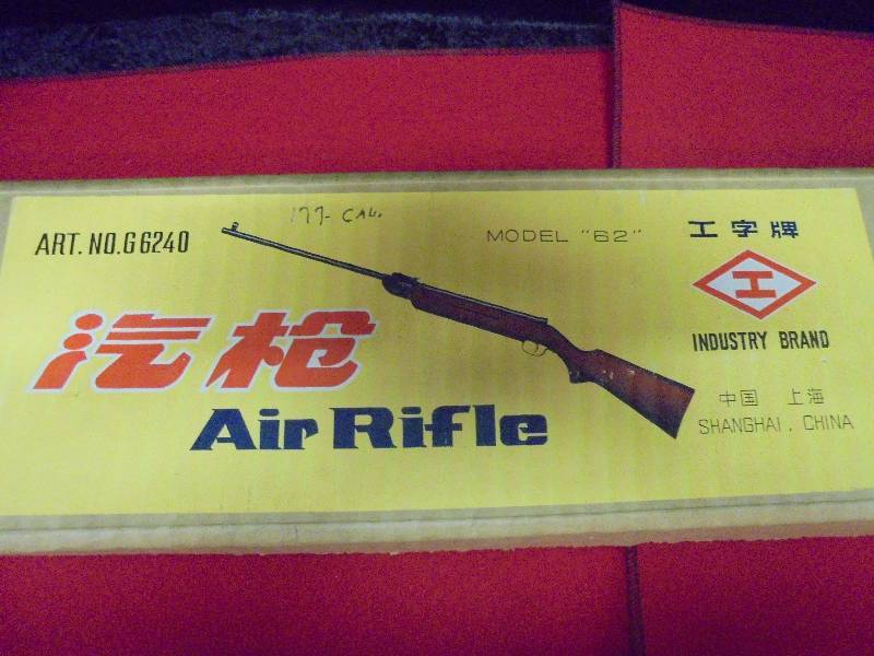 Model 62 Air Rifle, .177 cal.