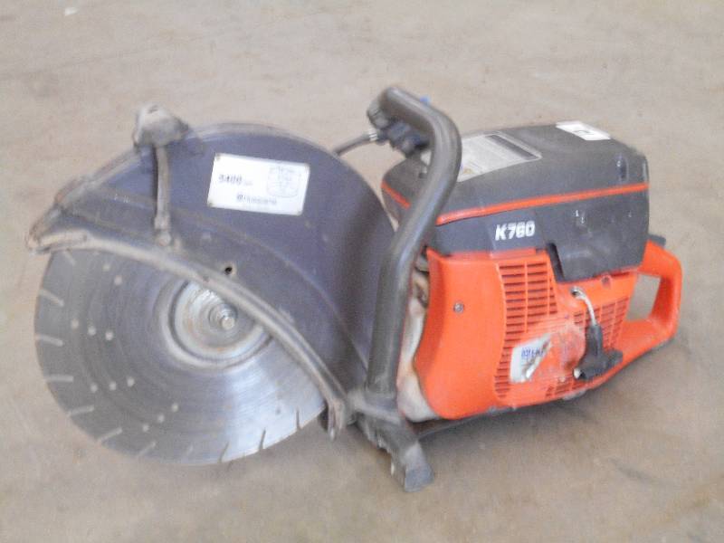 lot 10 image: Husqvarna K760 Commercial Concrete Saw