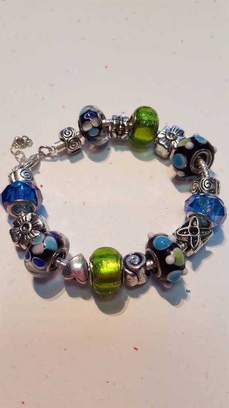 Its Spring Pandora style Bracelet