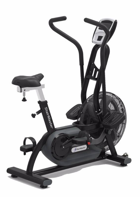 lot 3 image: Stair Master Air Fit Dual Action Commercial Exercise Bike