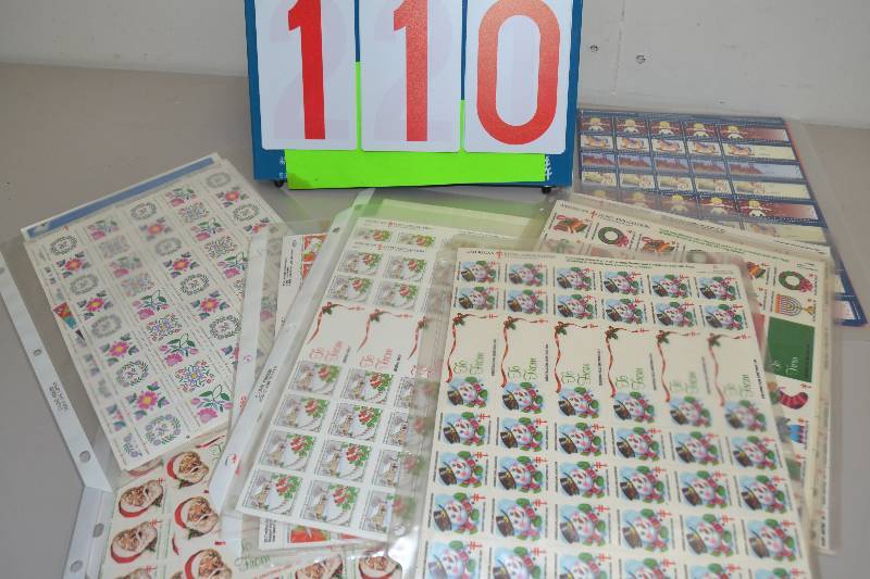 lot 110 image: Stamps