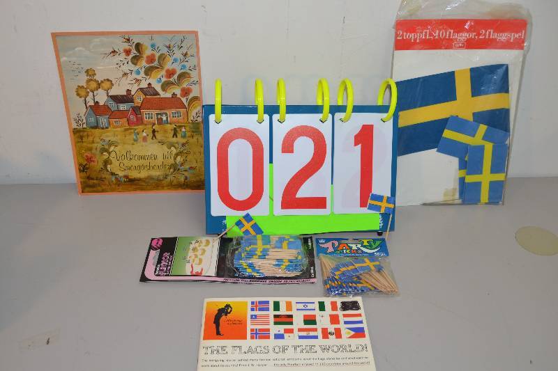 lot 21 image: Swedish Items