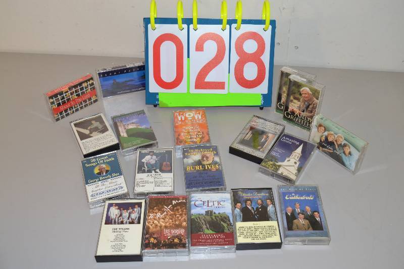 lot 28 image: Cassette Tapes