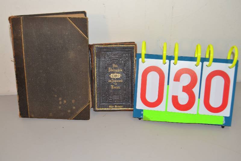 lot 30 image: Antique Books