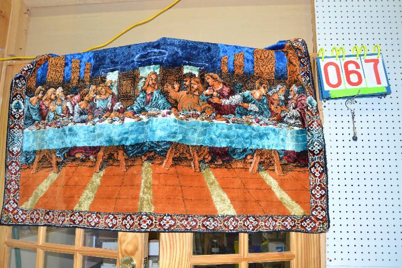 lot 67 image: Last Supper Tapestry