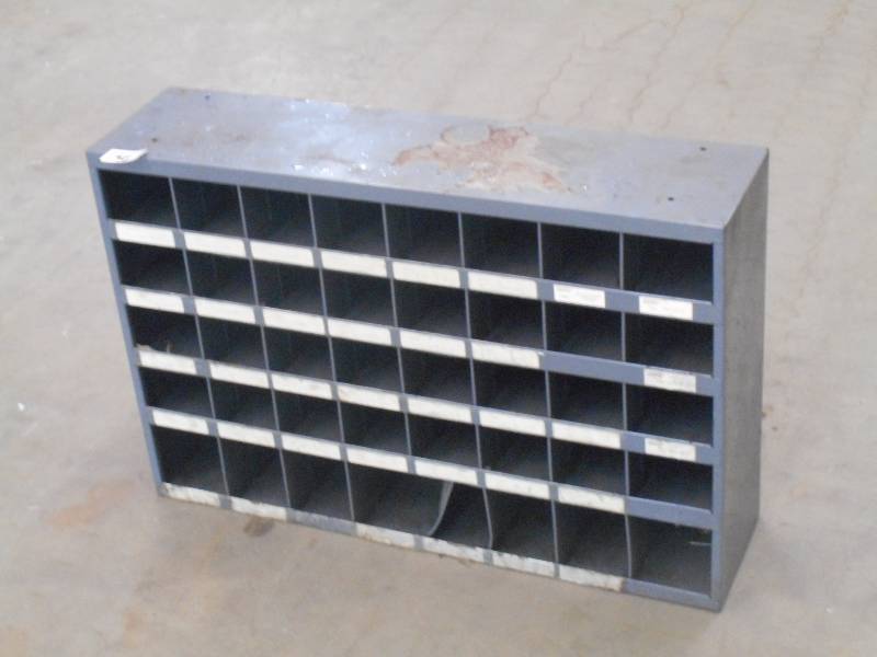 lot 48 image: 24x36 Steel Parts Divider ...