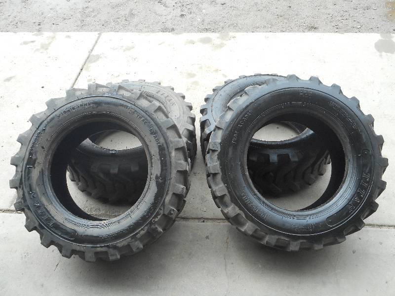 lot 67 image: (4) 6-Ply 1016.5 Skidloader Tires,...