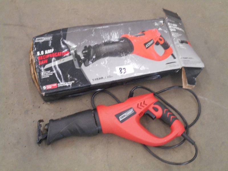 lot 83 image: Like New Tool Shop Reciprocating Sa...