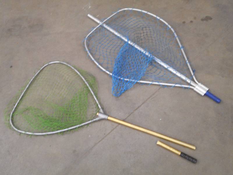lot 89 image: (2) Large Landing Nets---(1) Has A ...