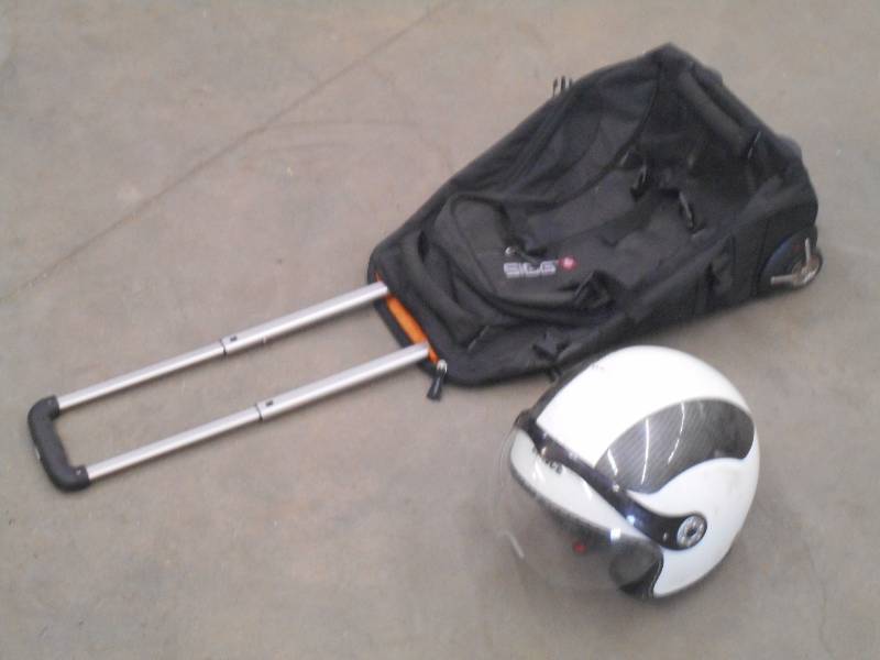 lot 92 image: (1) Nice SIGG Wheeled Backpack & (1...