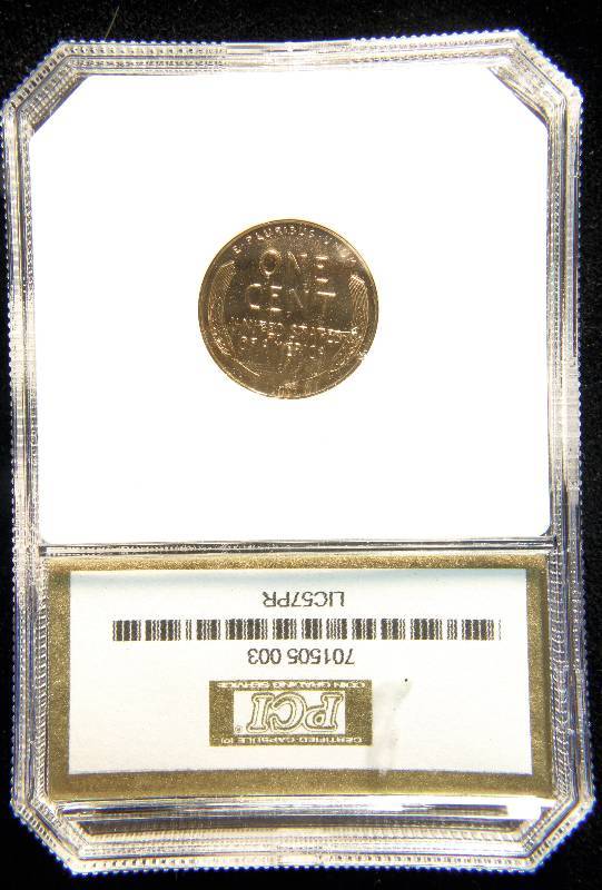 1957 WHEAT CENT PROOF PR69 DEEP CAMEO