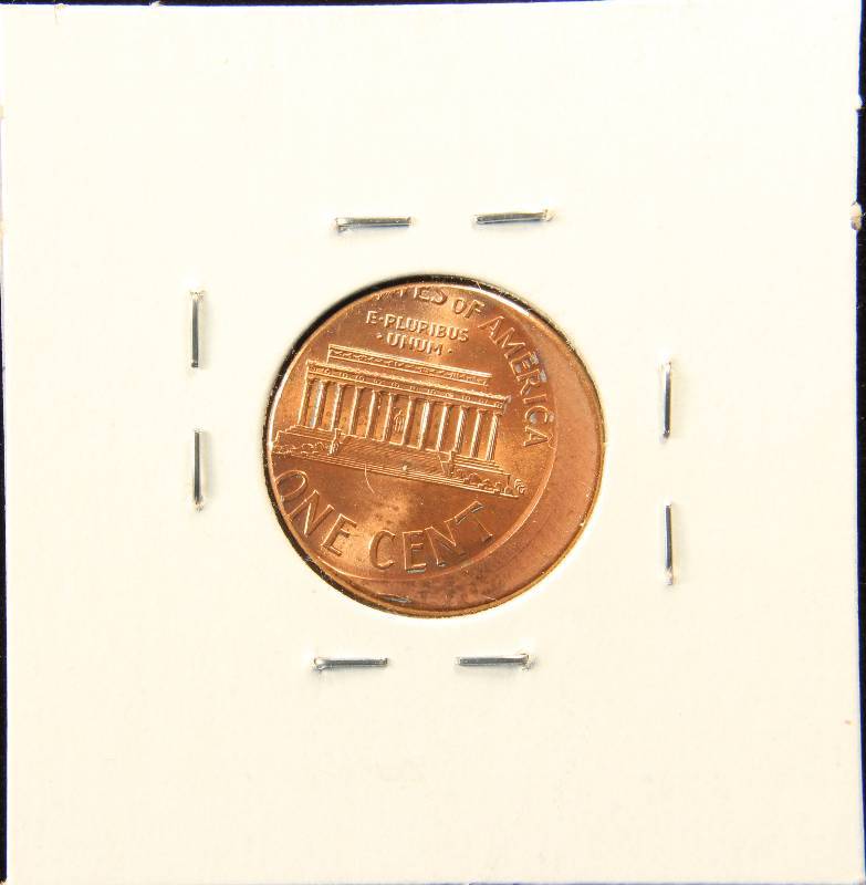 1999 US MEMORIAL CENT ERROR - OFF CENTER