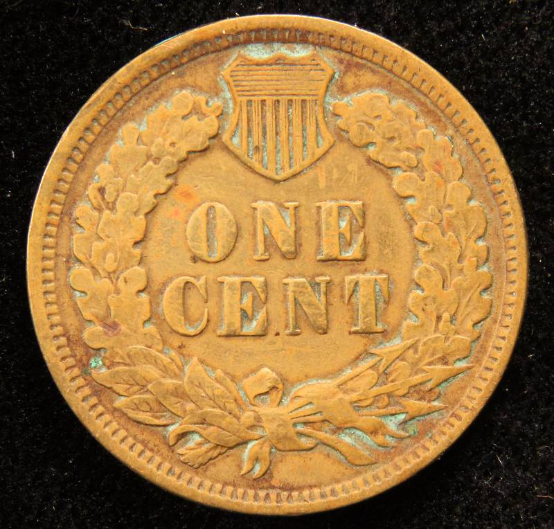 1907 INDIAN HEAD CENT FULL LIBERTY FINE