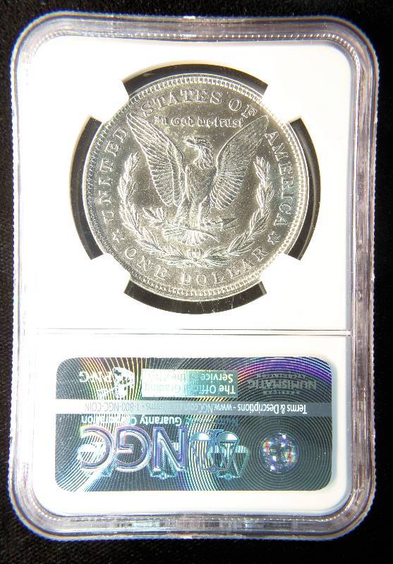 1921 MORGAN SILVER DOLLAR NGC MS61 CERTIFIED