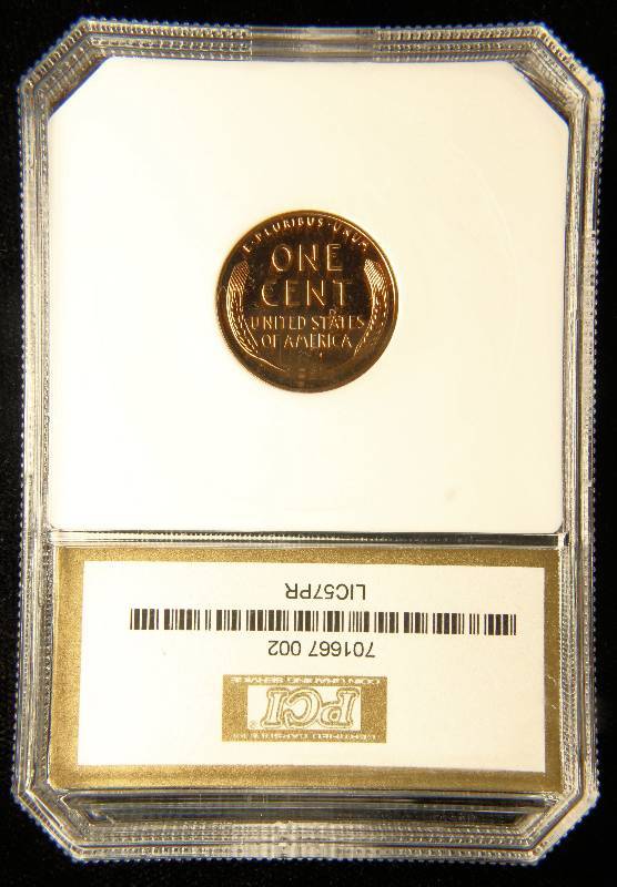 1957 WHEAT CENT PROOF PR68 DEEP CAMEO