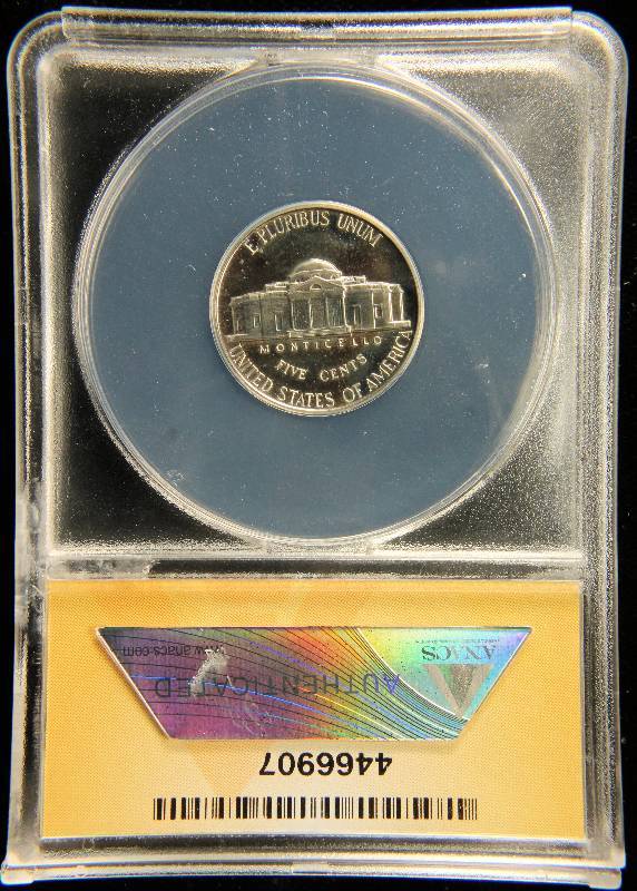 1959 JEFFERSON NICKEL PROOF PF66 ANACS