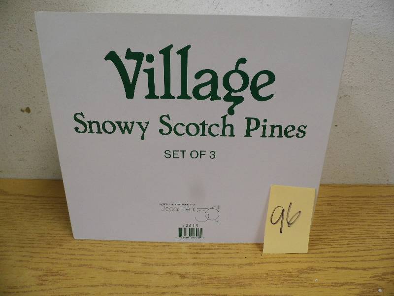 Snowy Scotch Pines