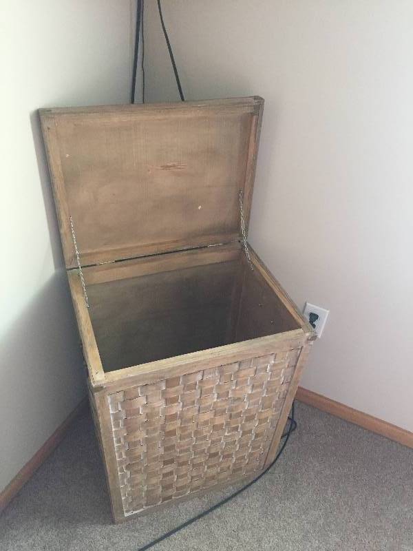 Wicker Clothes Basket