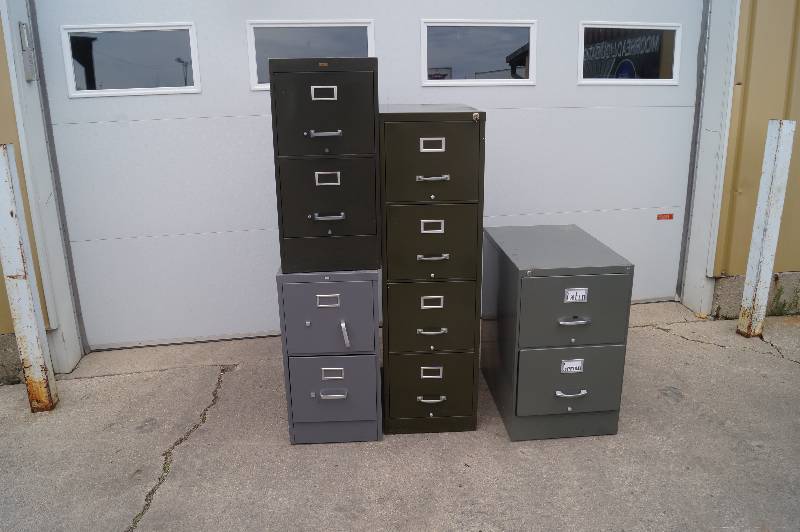4 Filing Cabinets
