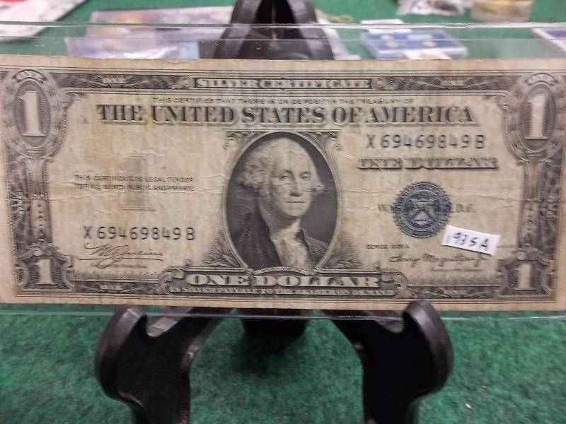 US $1 Silver Certificate Series 1935 A