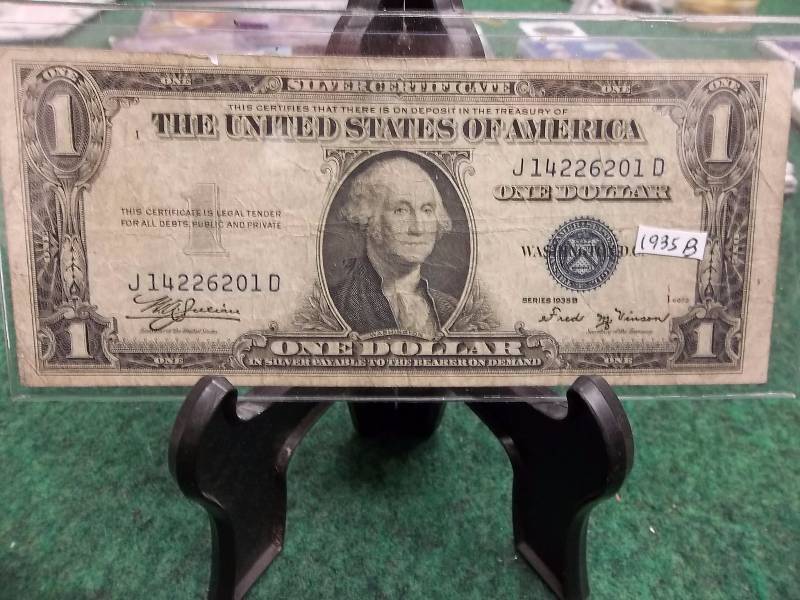 US $1 Silver Certificate Series 1935 B