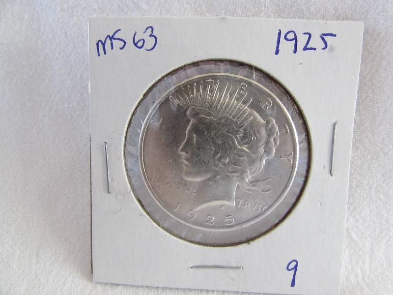 1925 Peace Dollar MS65