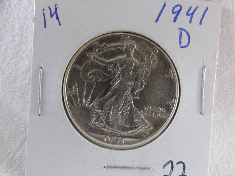 1941 D Half Dollar