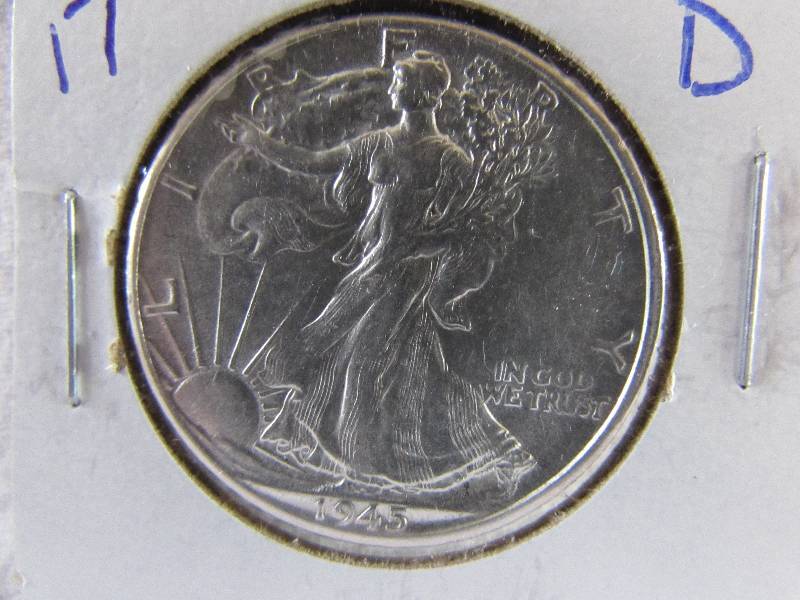 1945 D Half Dollar