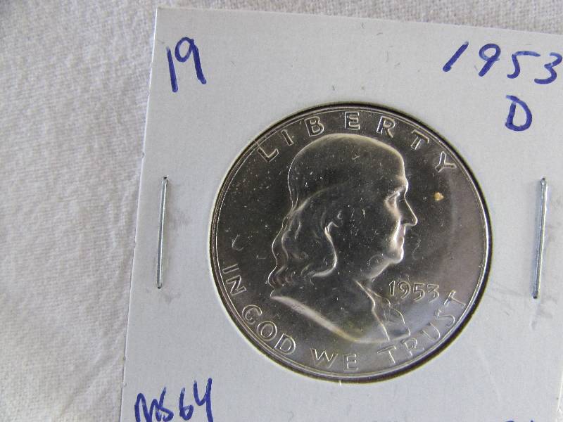 1953 D Half Dollar