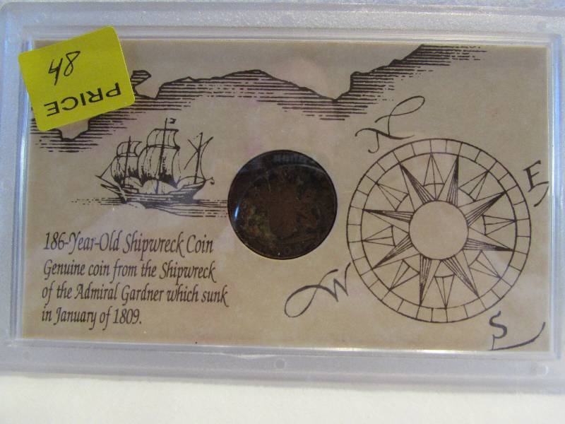 1808 Shipwreck Coin