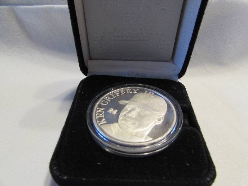 Ken Griffey Junior 1 oz .999 Silver