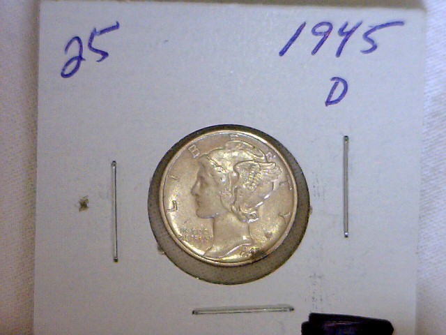 1945 D Dime