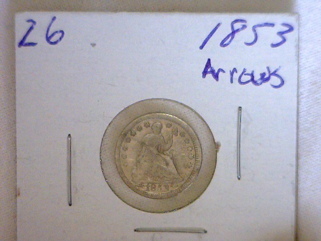 1853 Half Dime