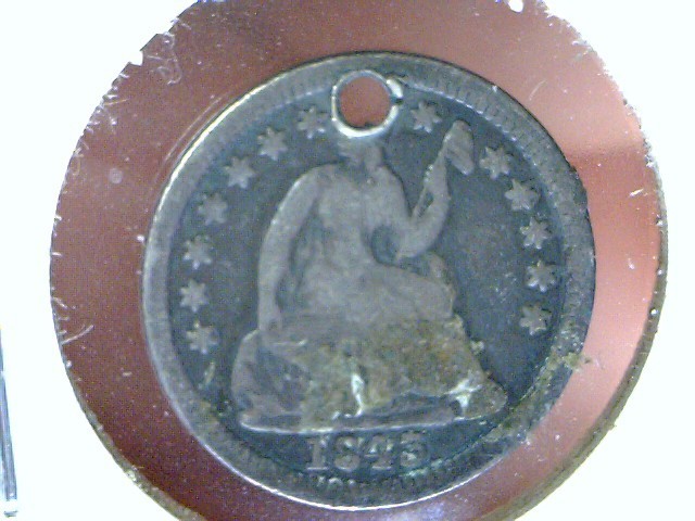 1843 Half Dime