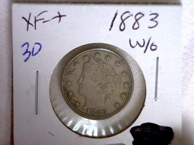 1883 without Cents Nickel