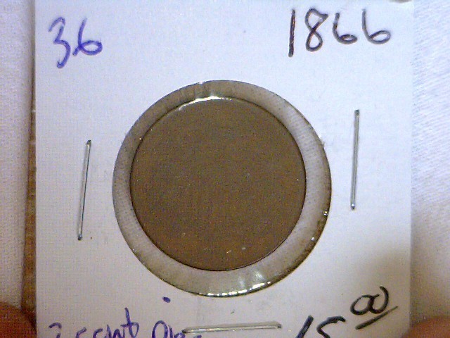 1866 Two Cent Piece