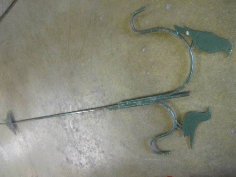7 foot tall 2 hanger shepherds hook...