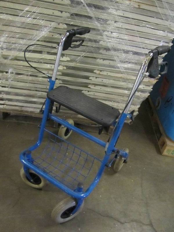Folding walker  step stool  seat ...