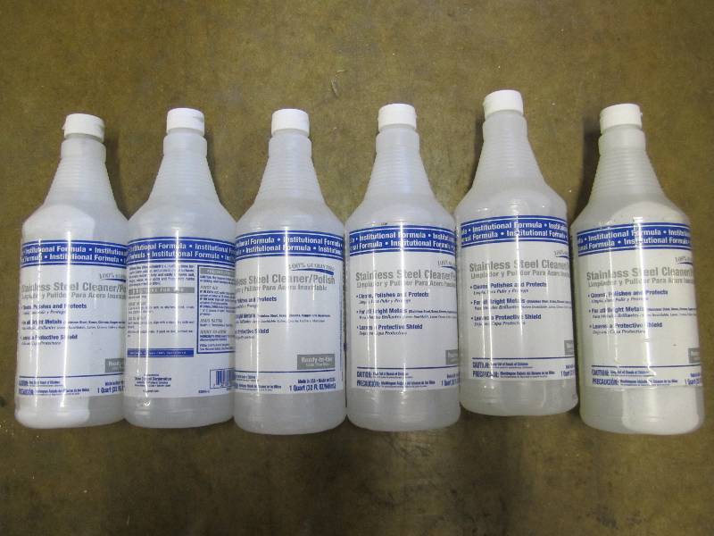 Lot of 6 bottles of stainless steel...